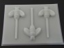 1314 Bee Chocolate or Hard Candy Lollipop Mold
